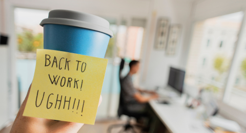 Como voltar à rotina com energia depois das férias - artigo blog azv